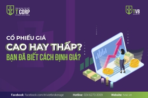 CỔ PHIẾU GIÁ CAO HAY THẤP? BẠN ĐÃ BIẾT CÁCH ĐỊNH GIÁ?